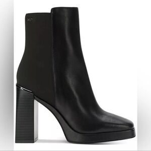 DKNY Black Heeled Ankle Boots